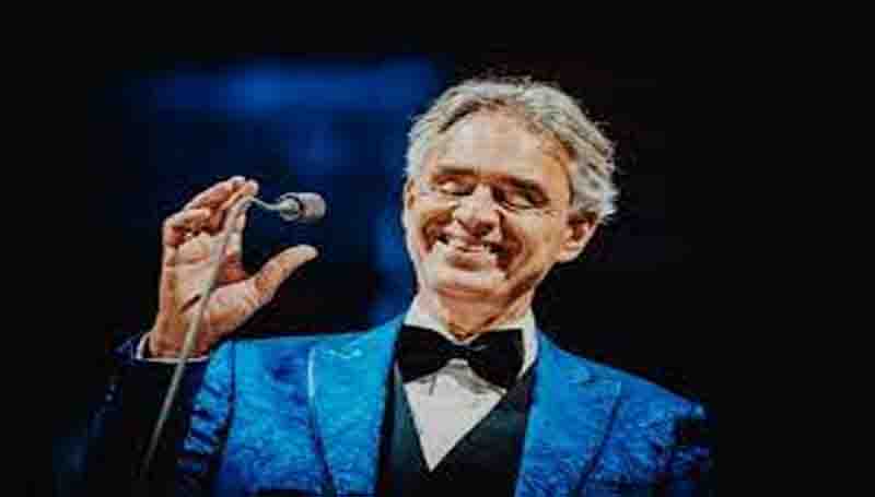 Known tenor Andrea Bocelli is coming back to the UAE