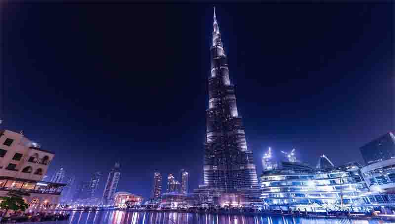 Burj Khalifa is one of the top three Instagrammable places in the world