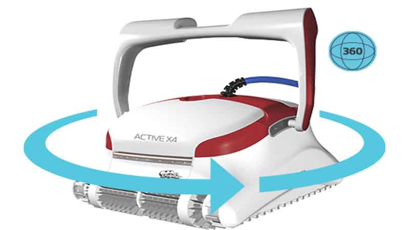 Dolphin Active X4 Robotic Pool Cleaner