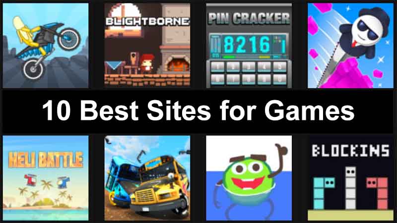 10 best sites for premium unblocked games